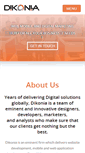 Mobile Screenshot of dikonia.com